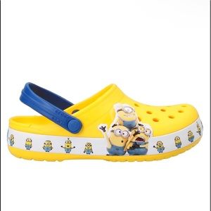 Kids Minion Crocs size C6